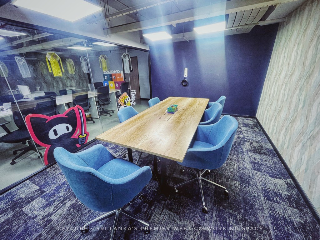 A CeyCube meeting room