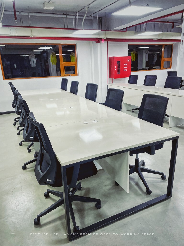 The WAGMI Team desks